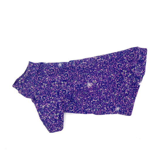 Purple Glitter Long Sleeve Everyday Shirt