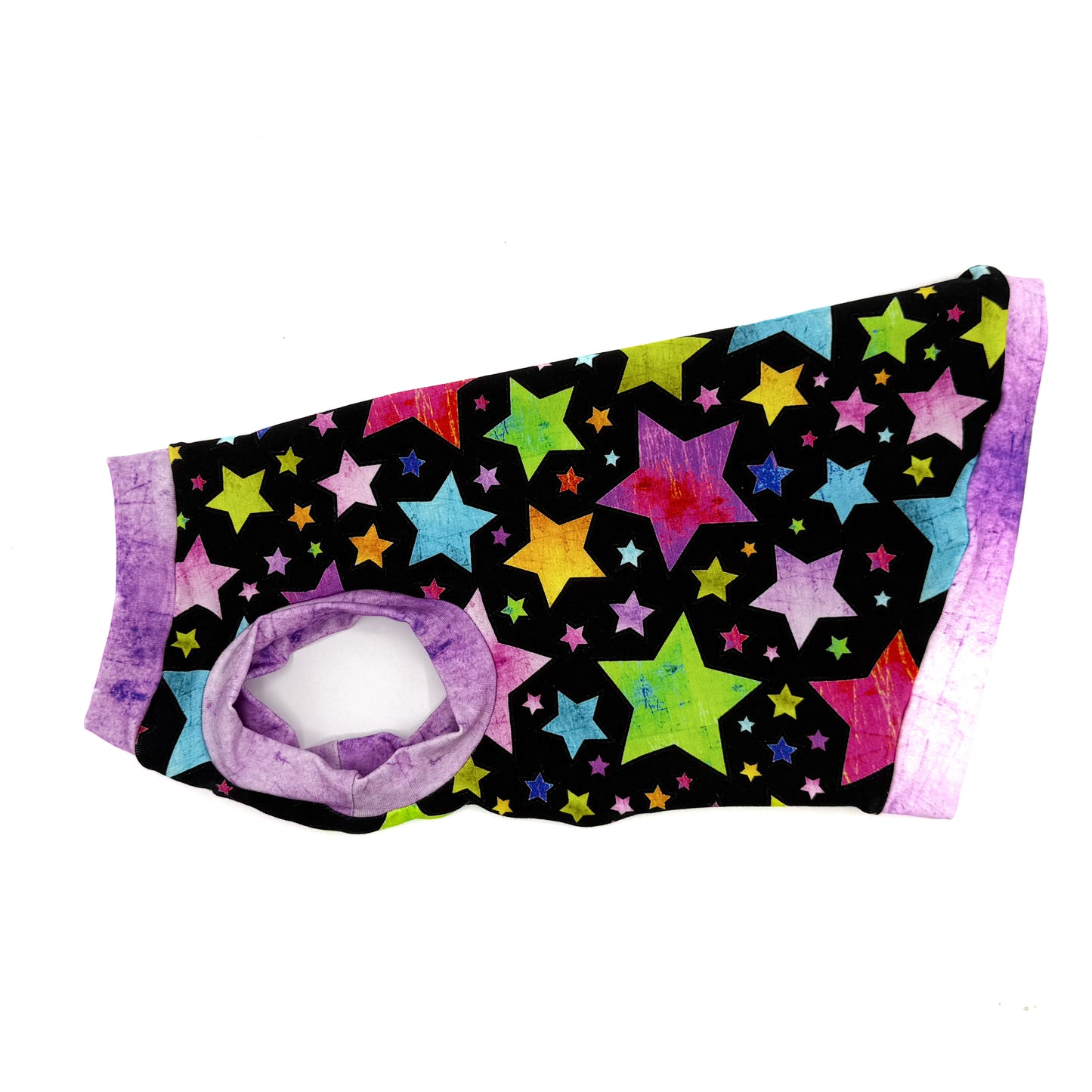 Purple Stars Grunge Everyday Shirt
