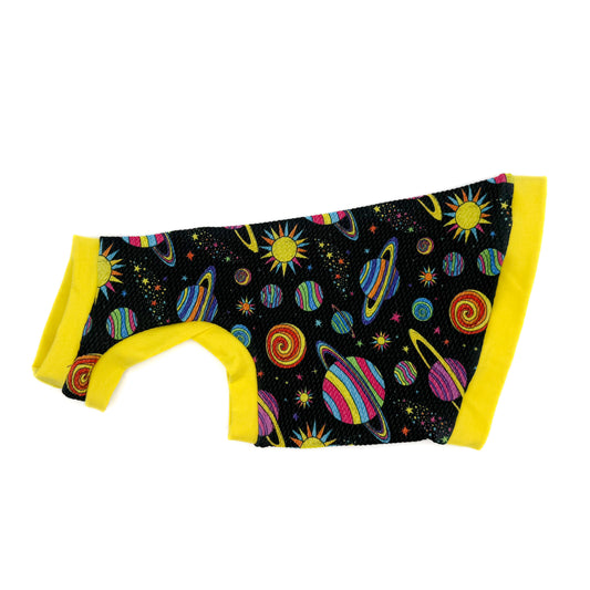 Lite Brite Galaxy Textured Shirt with One Arm Hole