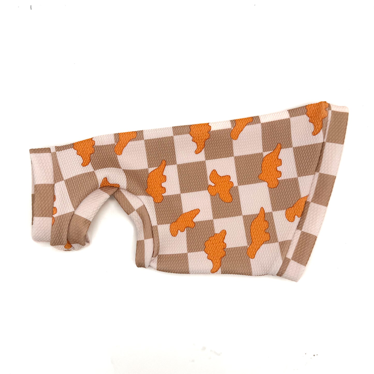 MSD X NoodyBums Neutral Dino Nuggets Textured Shirt with One Arm Hole