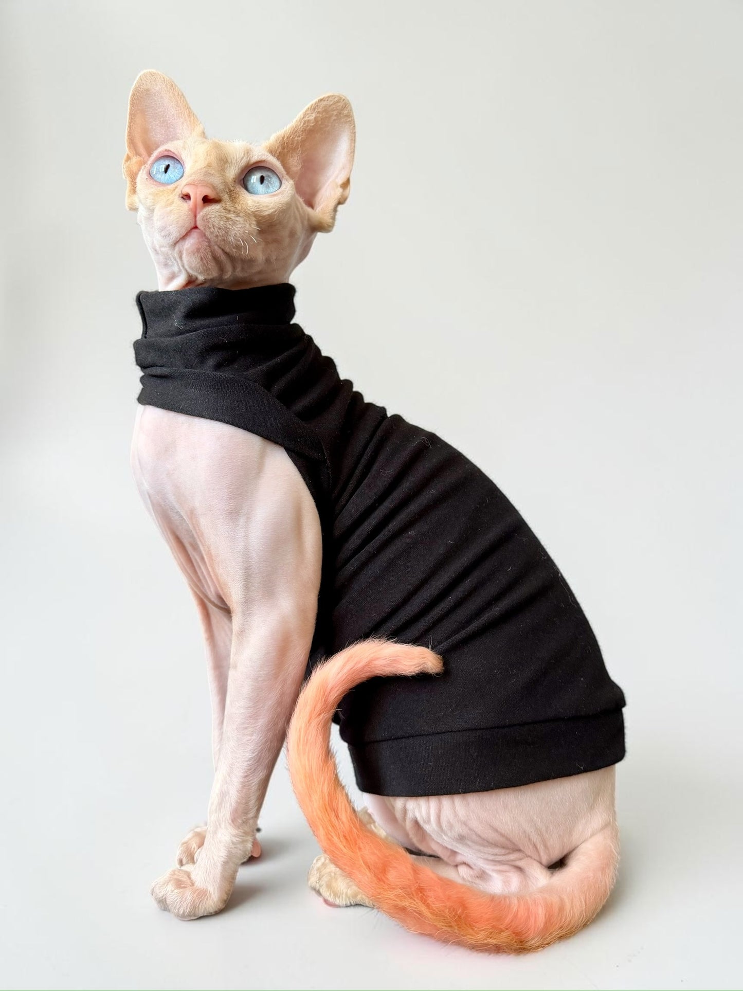 Black Everyday Shirt with One Arm Hole