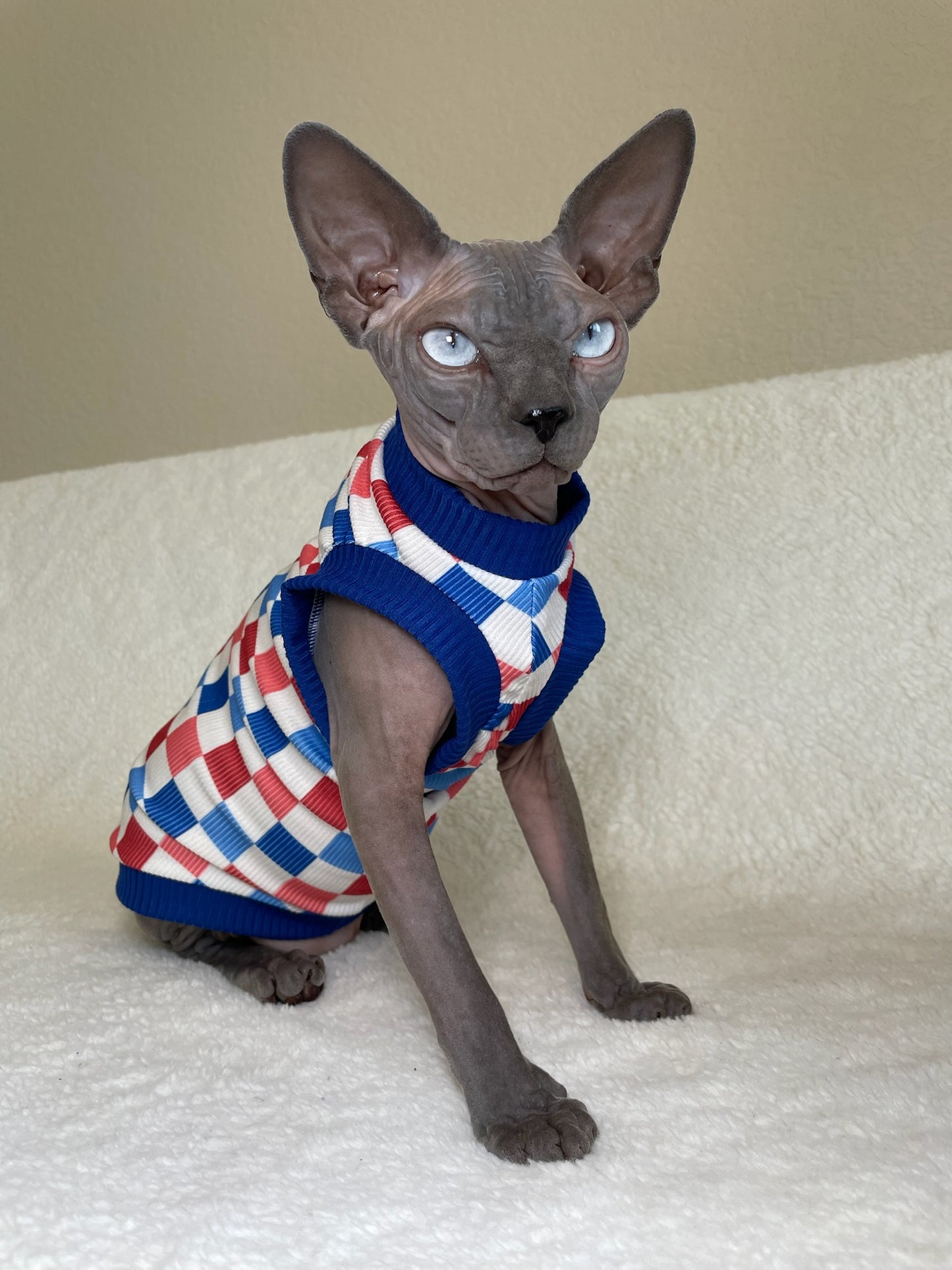 Retro Rocket Pop Ribbed Shirt
