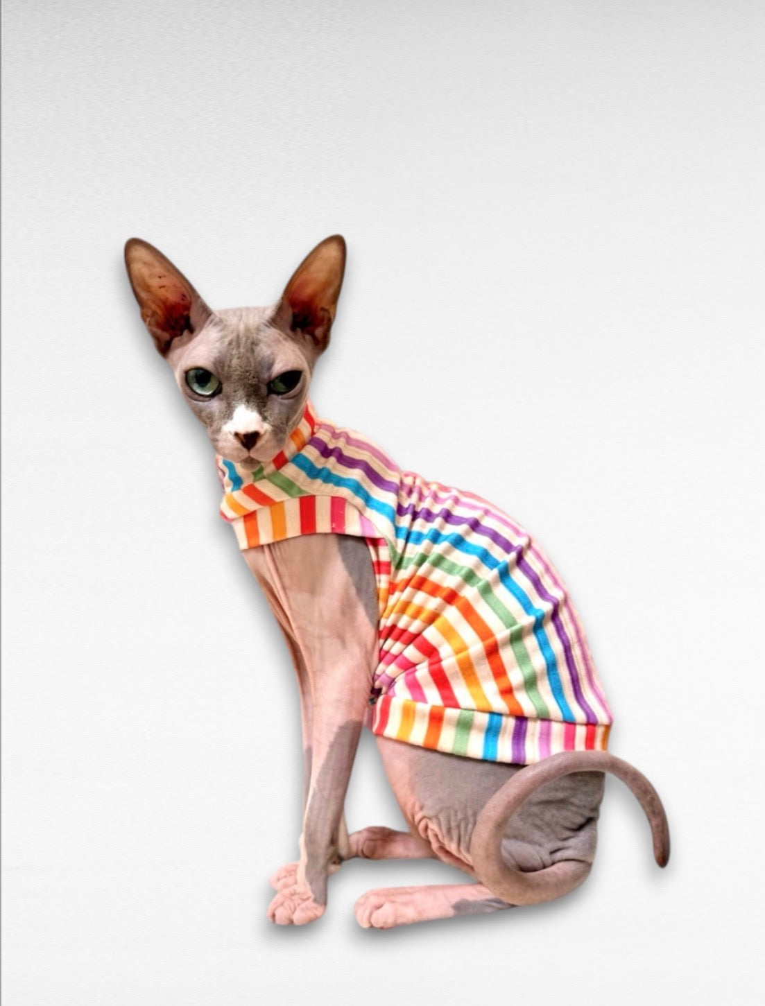 Tutti Frutti Ribbed Shirt with One Arm Hole