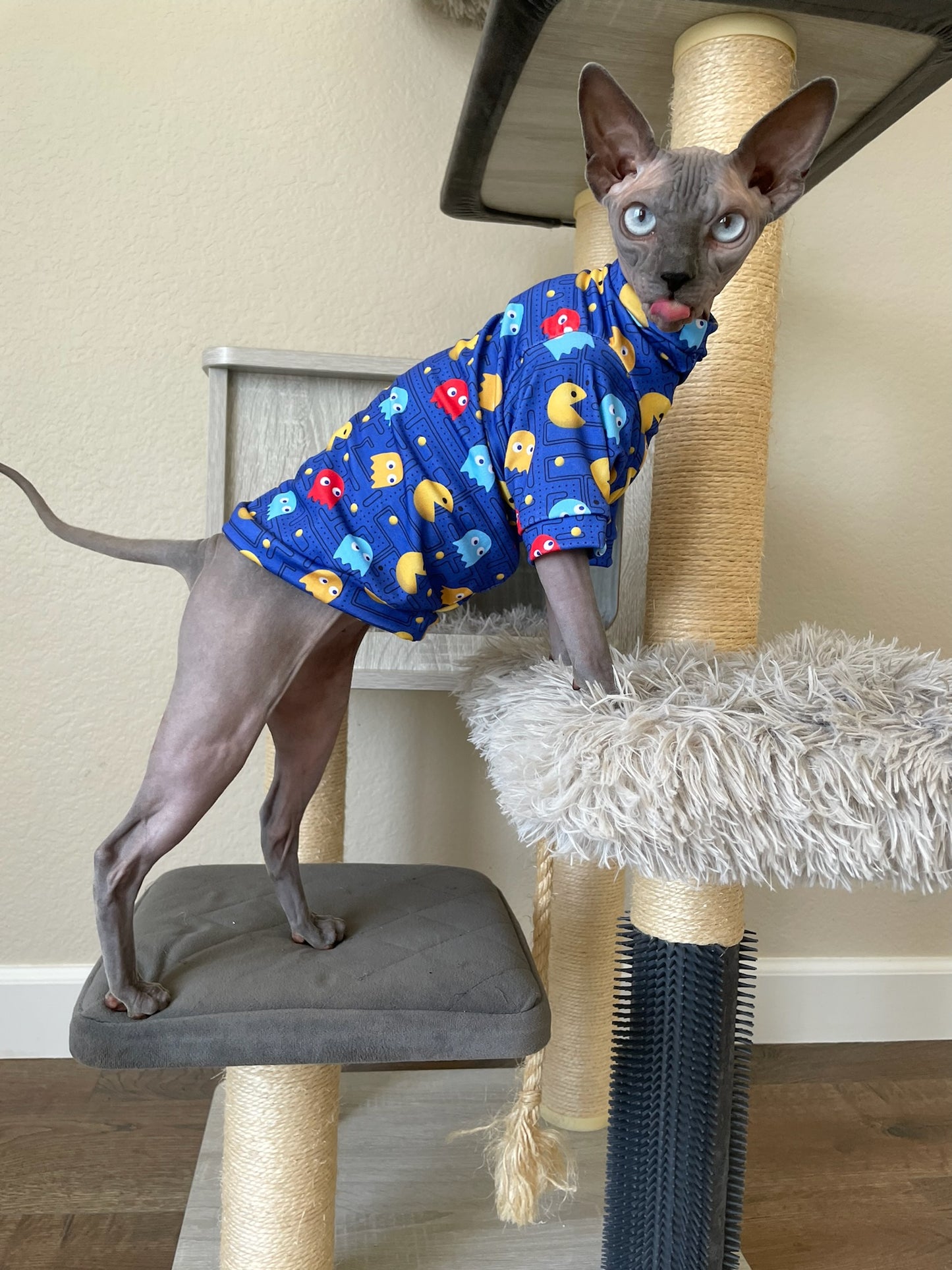 Pac-Cat Long Sleeve Luxe Shirt