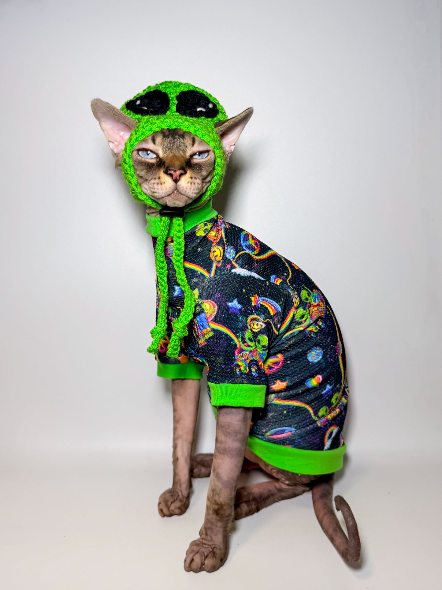 Alien Invasion Knit Hat