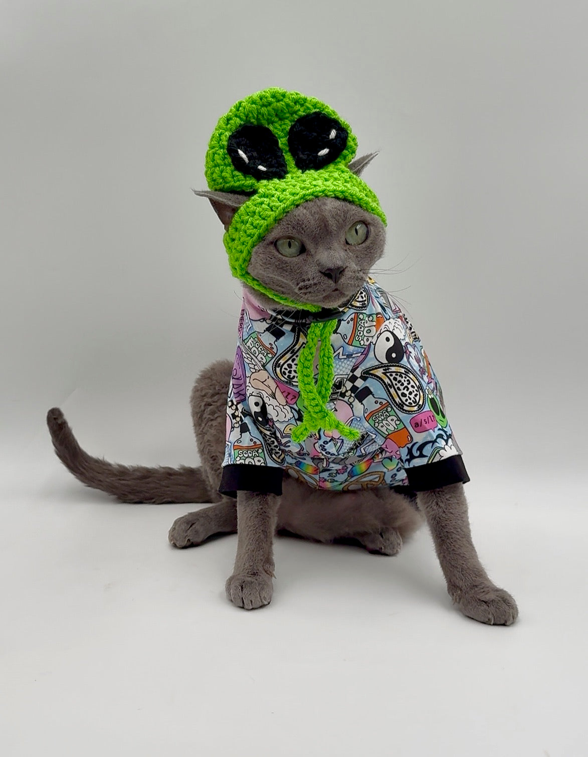 Alien Invasion Knit Hat