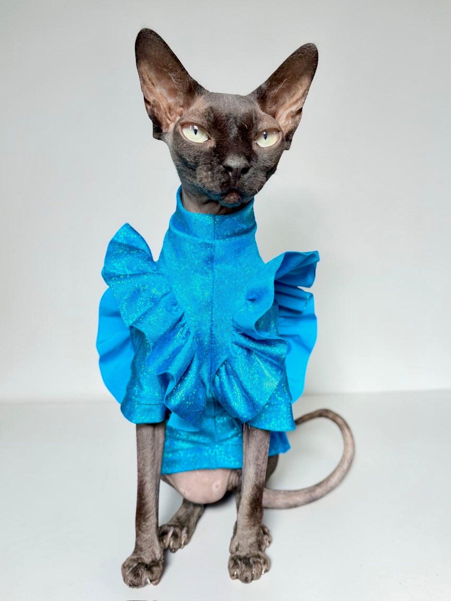Caribbean Breeze Wrinklebottom Sleeve Fashion Shirt