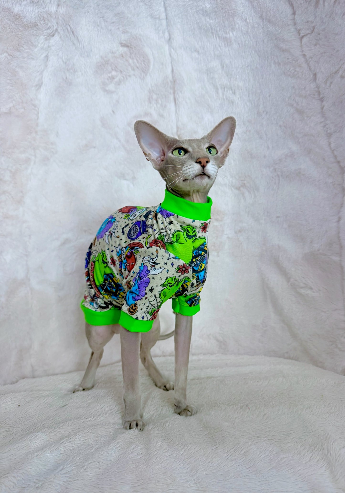 Oogie's Parlor Long Sleeve Bamboo Shirt