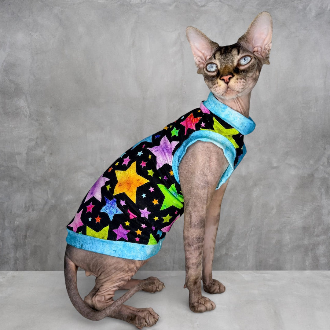 Blue Stars Grunge Everyday Shirt