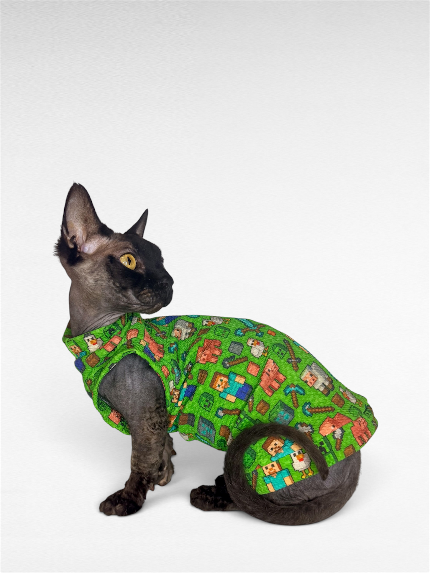 Creepin' Cute Textured Shirt