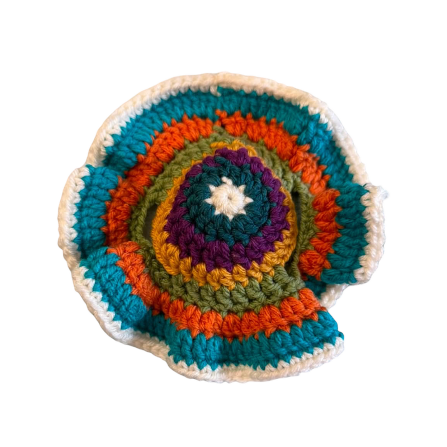 70's Swirl Knit Hat