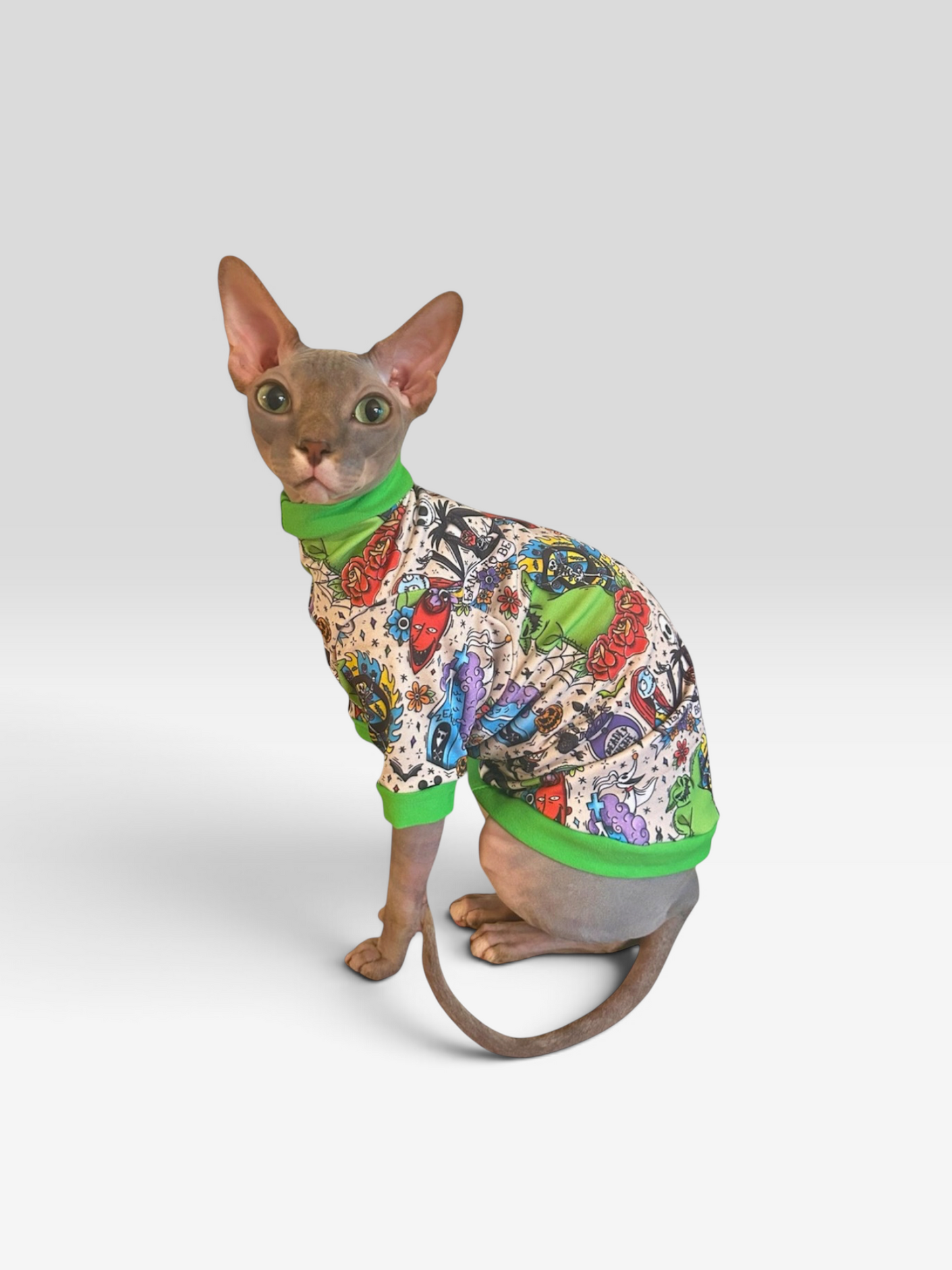 Oogie's Parlor Long Sleeve Bamboo Shirt