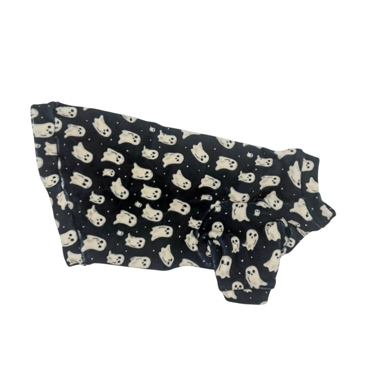 Boo Crew Long Sleeve Plush Velvet Shirt