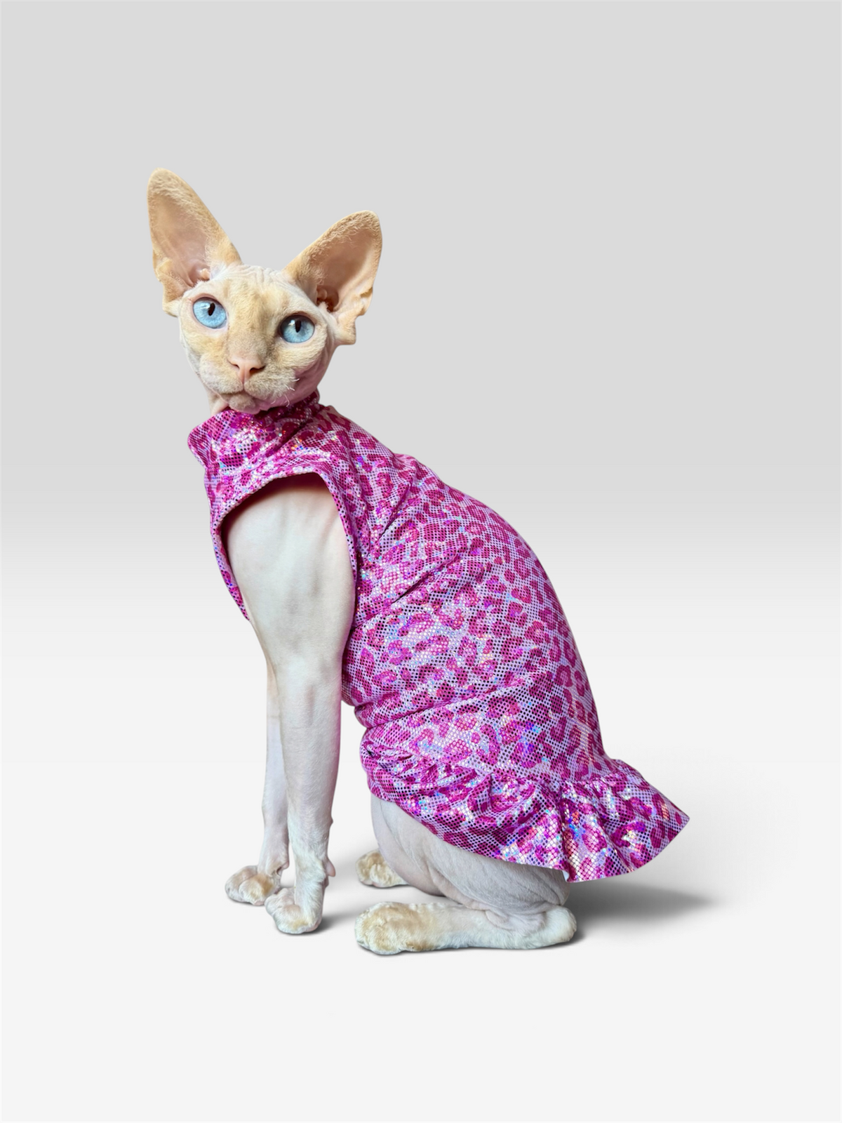I'm A Cool Cat Ruffle Butt Fashion Shirt (One or Two Arm Hole)