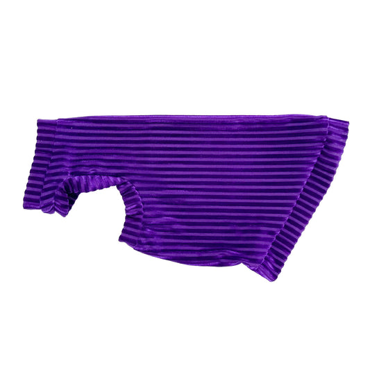 Royal Cantina Ribbed Velvet Shirt with One Arm Hole