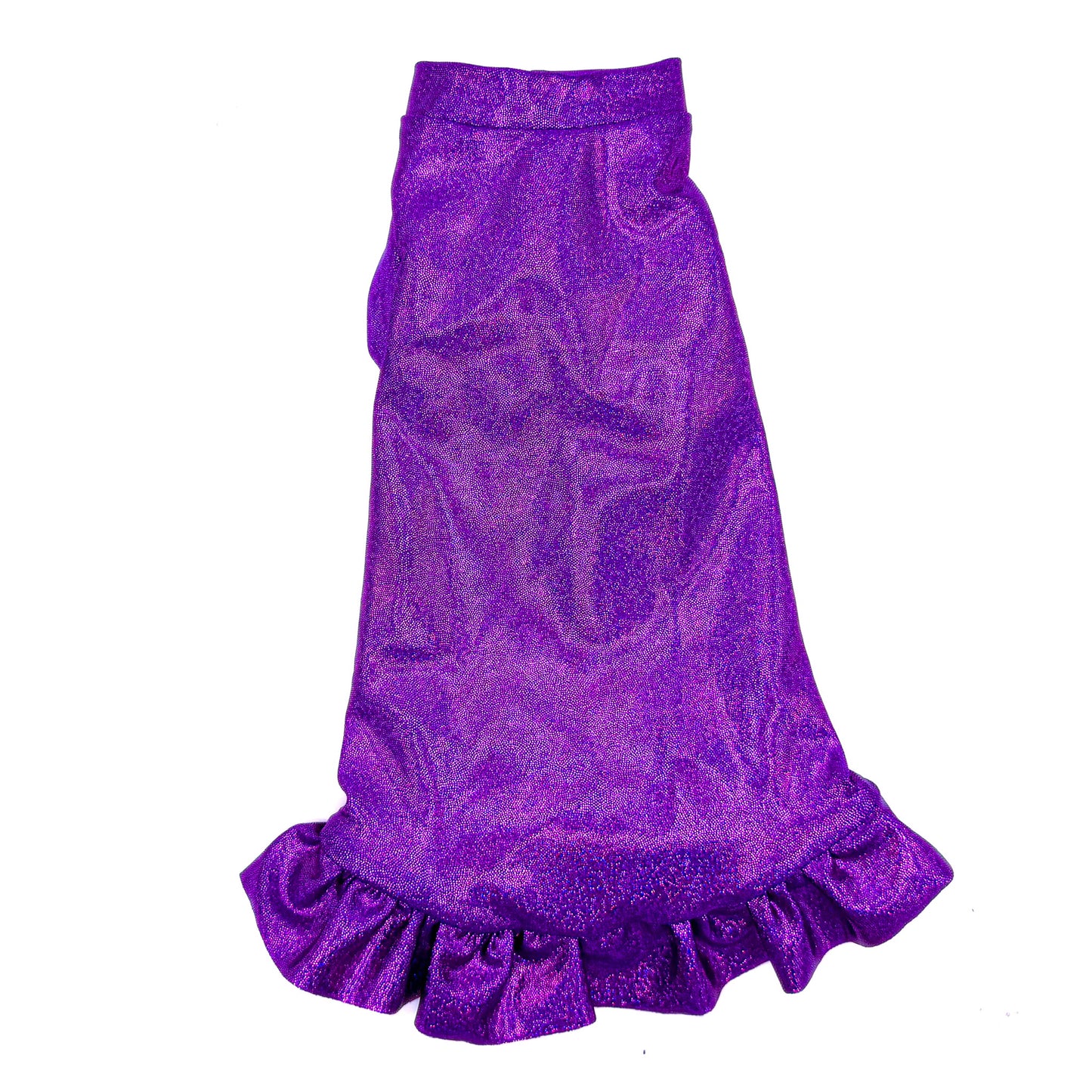 Purple Rain Ruffle Butt Fashion Shirt (Both Arm Styles)