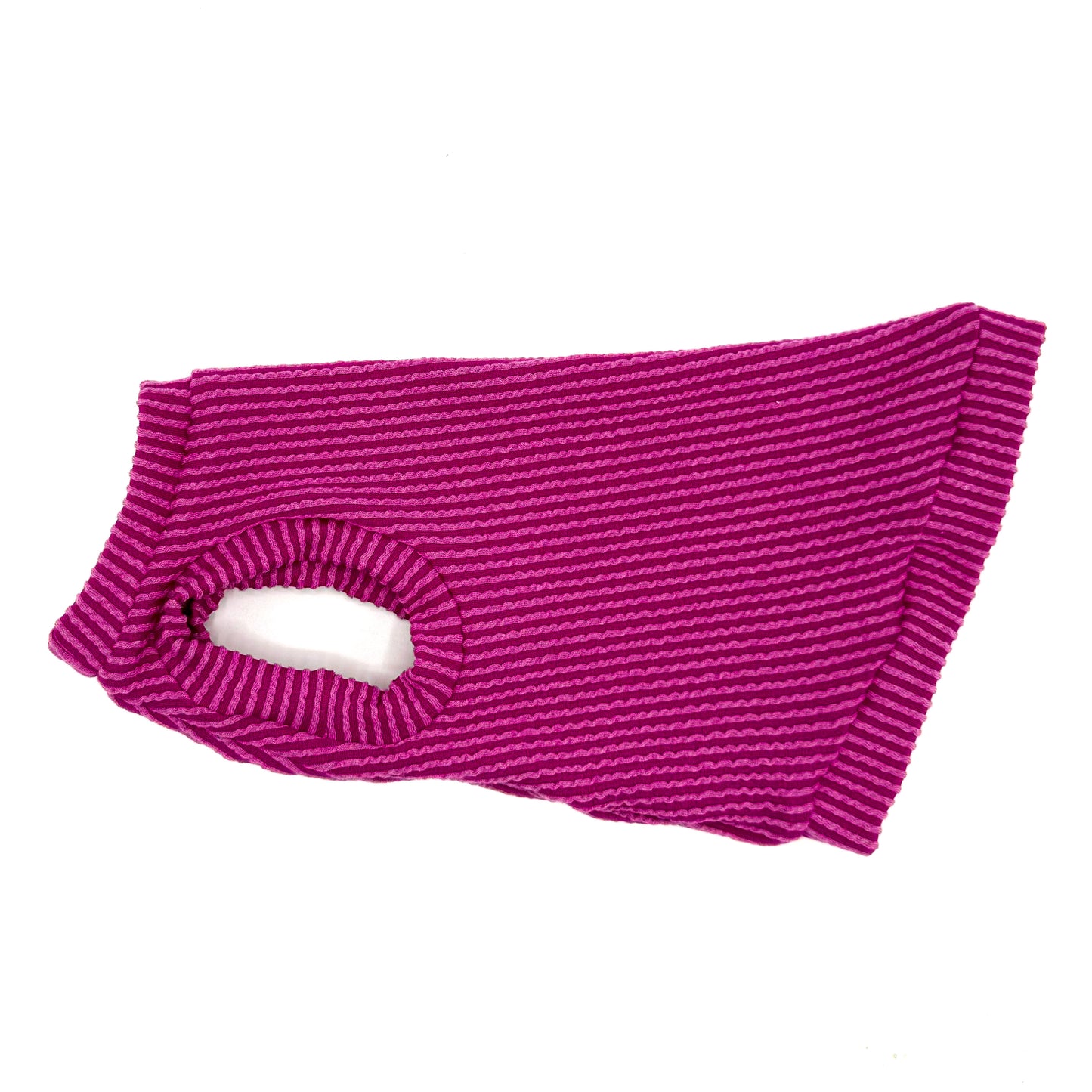 Raspberry Chunky Ribbed Shirt