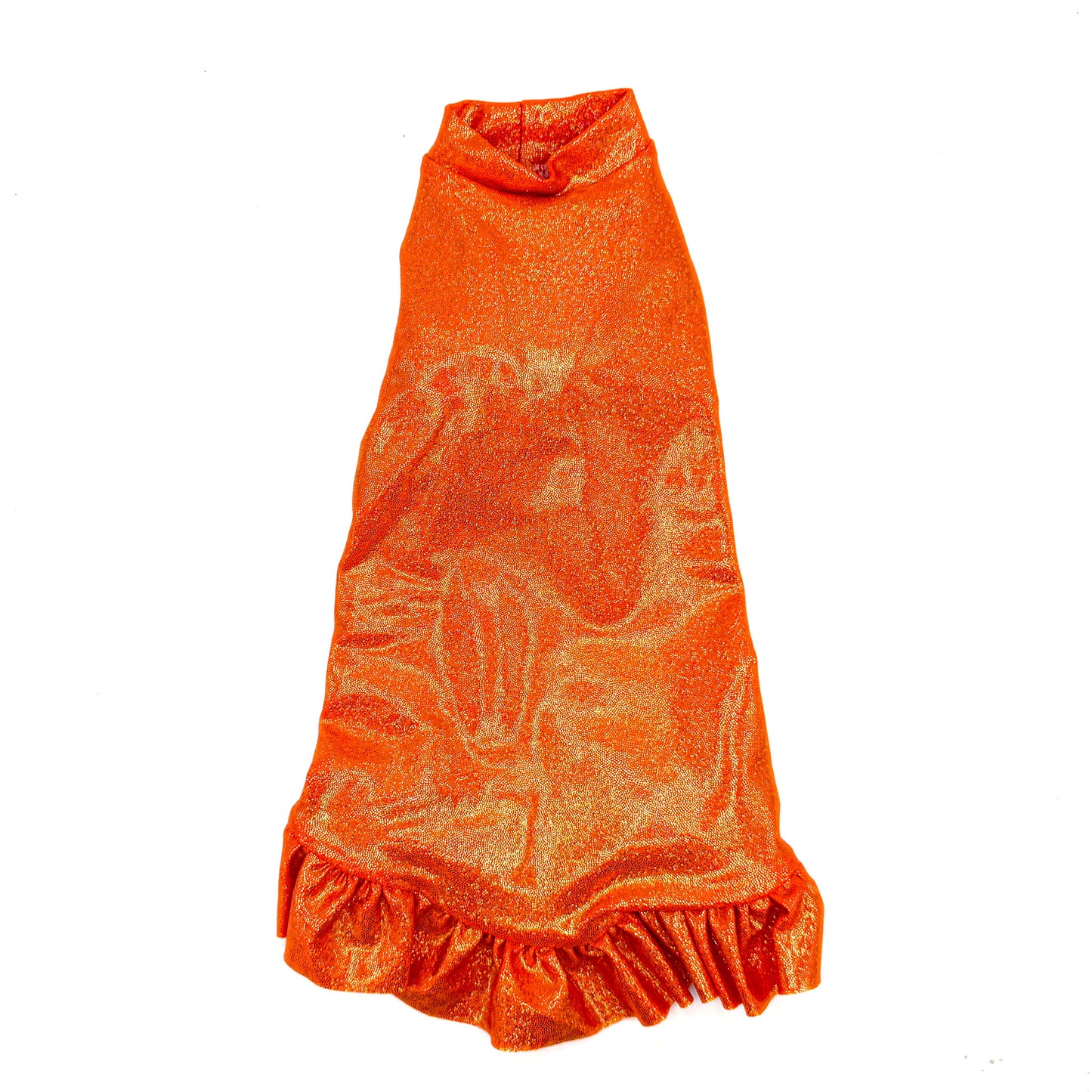 Tangerine Tango Ruffle Butt Fashion Shirt (Both Arm Styles)